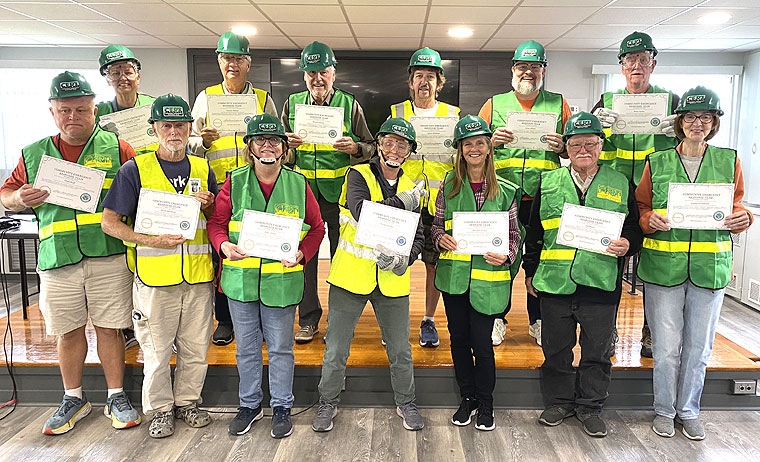 Graduating CERT class on January 26, 2023