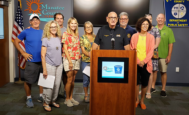 CERT graduation class at Trailer Estates