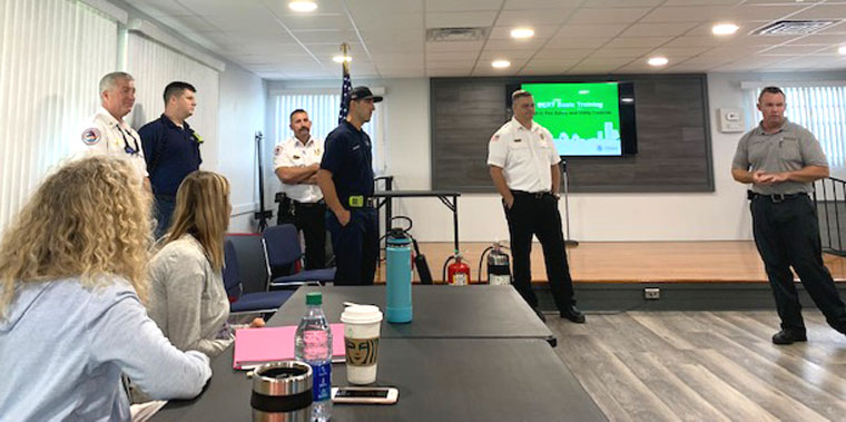 CERT training class by Cedar Hammock fire crew