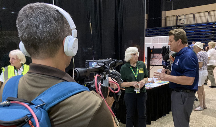 Sharon Denson speaks with Bob Harrigan.