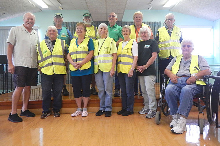 Trailer Estates CERT Group photo