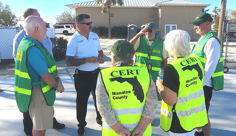 Parking for Fire Chief Jeff Hoyle